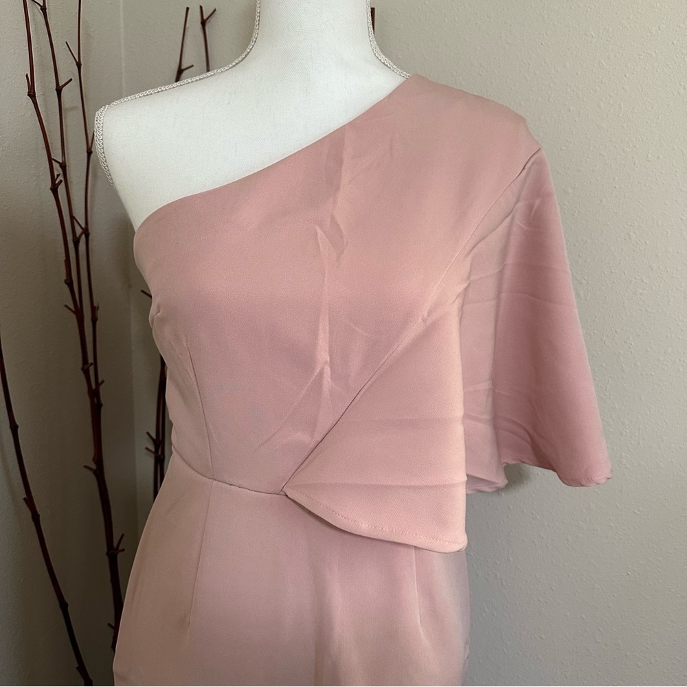 CBR light pink one shoulder dress - Picture 2 of 13